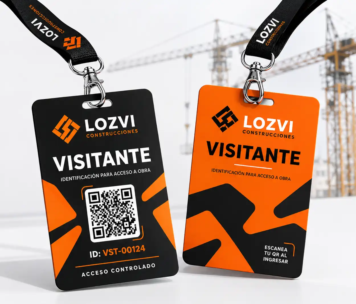 Credencial PVC con QR Web